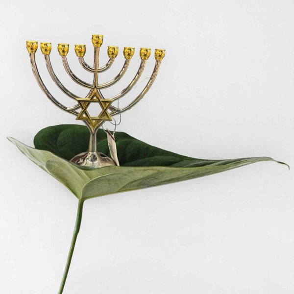 MENORAH 18 x 16 MAGEN DAVID