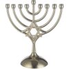 MENORAH MAGEN DAVID 18x16 cm