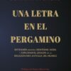 UNA LETRA EN EL PERGAMINO - Sacks, Jonathan