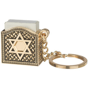 LLAVERO CON TEHILIM DE METAL MAGEN DAVID