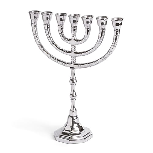 MENORAH NICKEL 28 cm