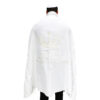 TALIT 150x185 cm BLANCO CON DETALLES PLATEADOS
