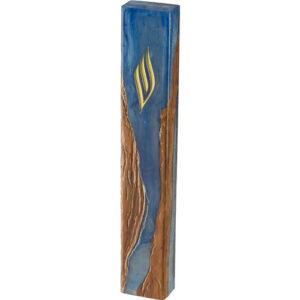 MEZUZA EPOXY AZUL 15cm