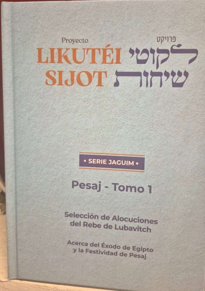 Proyecto Likutei Sijot Jaguim Pesaj – Charlas Del Rebe