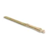 Cuchillo de metal oro para shabat 35 cm