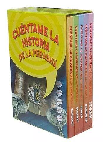 CUENTAME LA HISTORIA DE LA PERASHA SET DE 5 TOMOS