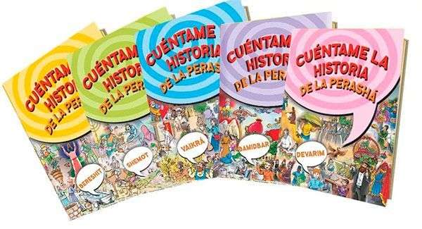 CUENTAME LA HISTORIA DE LA PERASHA SET DE 5 TOMOS