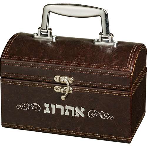 Caja para etrog marron